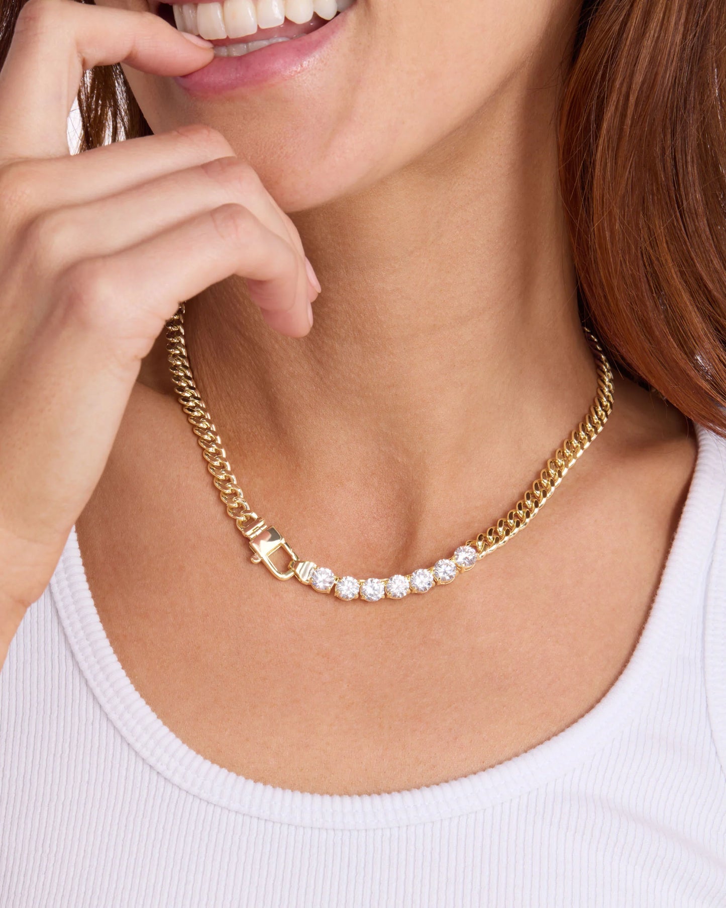Julian Loves Diamonds Necklace 6.8mm