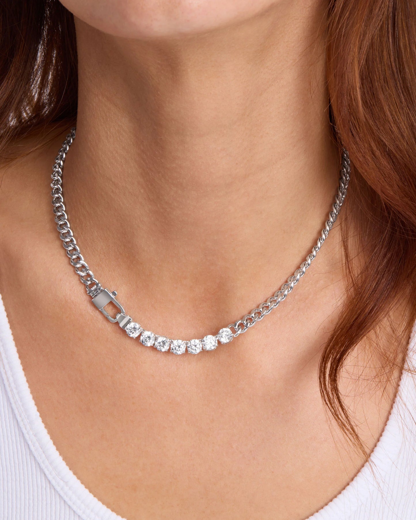 Julian Loves Diamonds Necklace 6.8mm