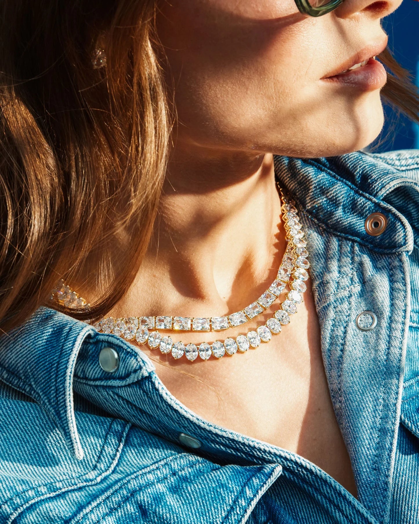Hello Gorgeous Tennis Necklace