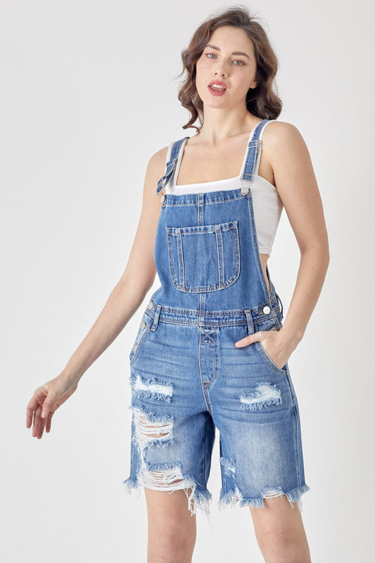 Risen | Bermuda Overalls
