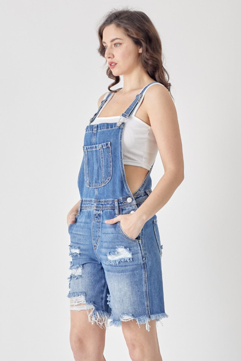 Risen | Bermuda Overalls