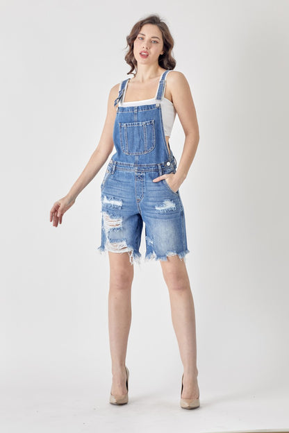 Risen | Bermuda Overalls