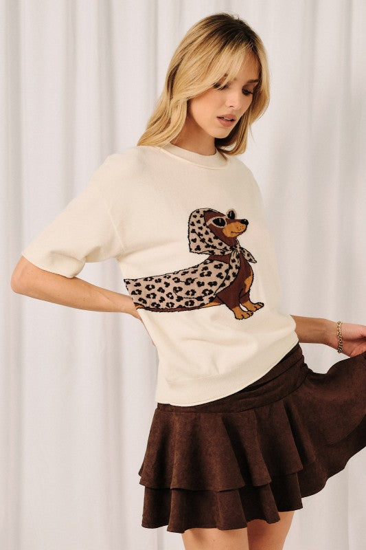 Dottie the Doxie Sweater