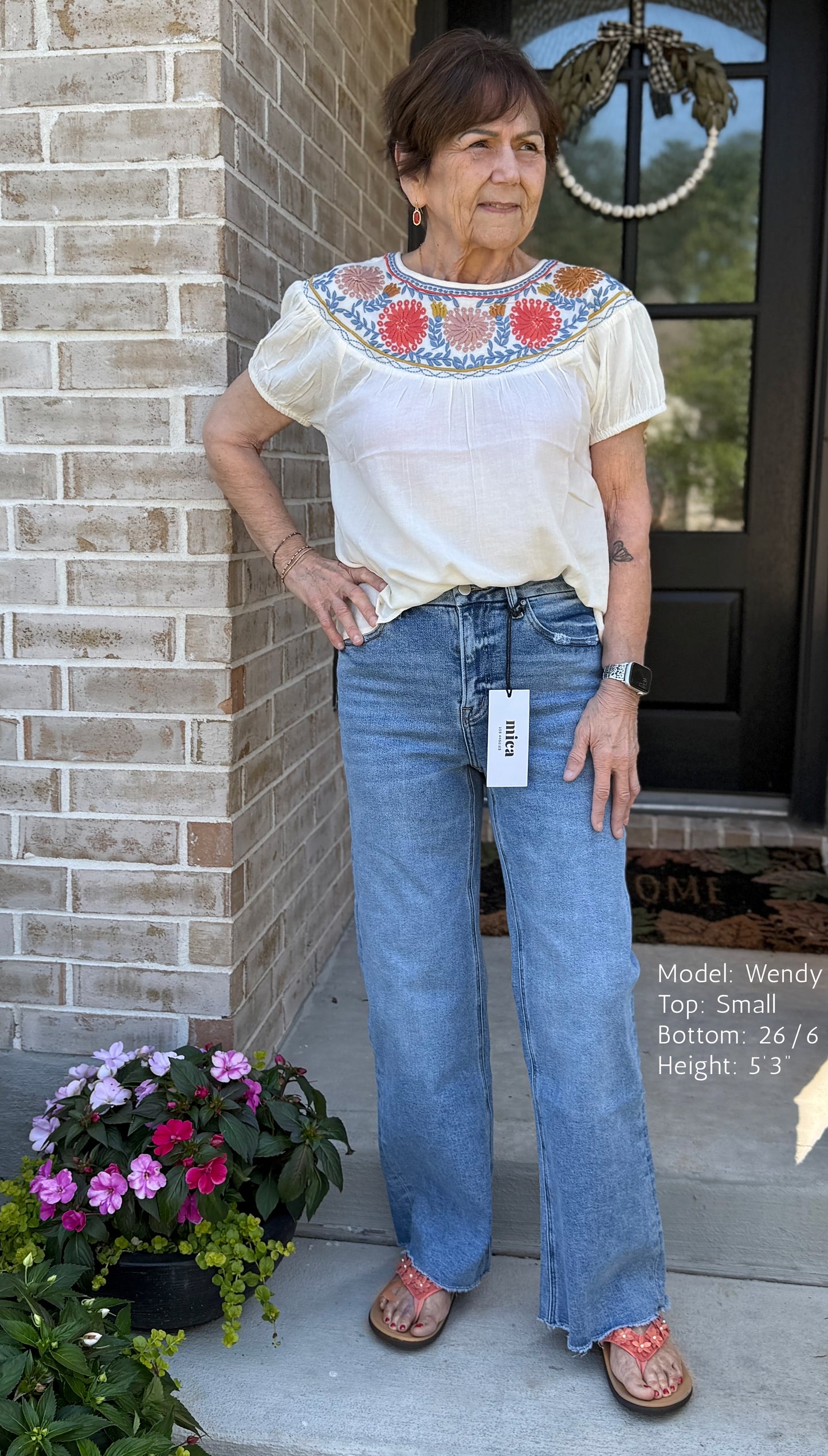 Mica | Festival Stretch Super High-Rise Wide Leg Jeans