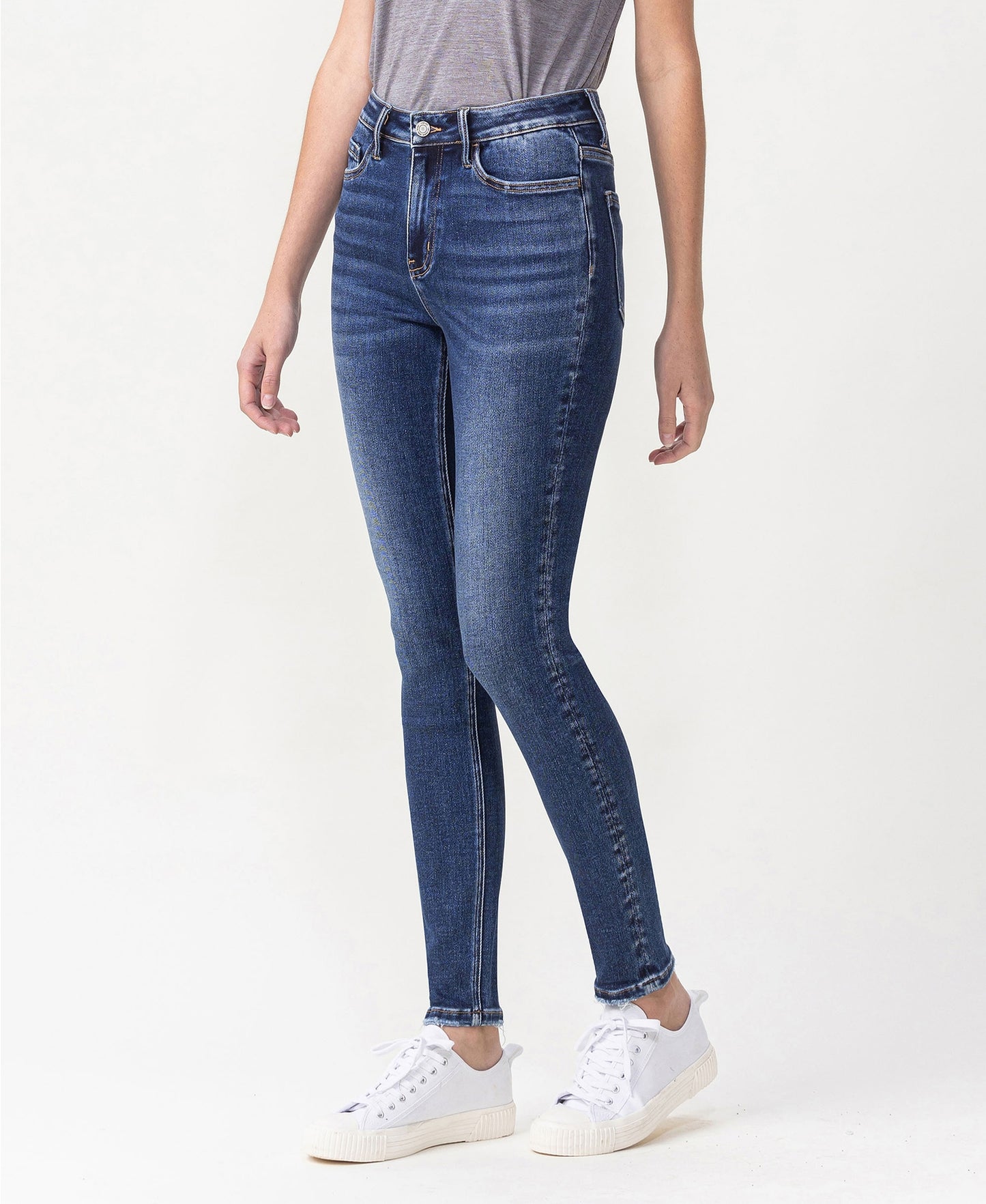 Lovervet by Vervet High Rise Ankle Skinny Jeans