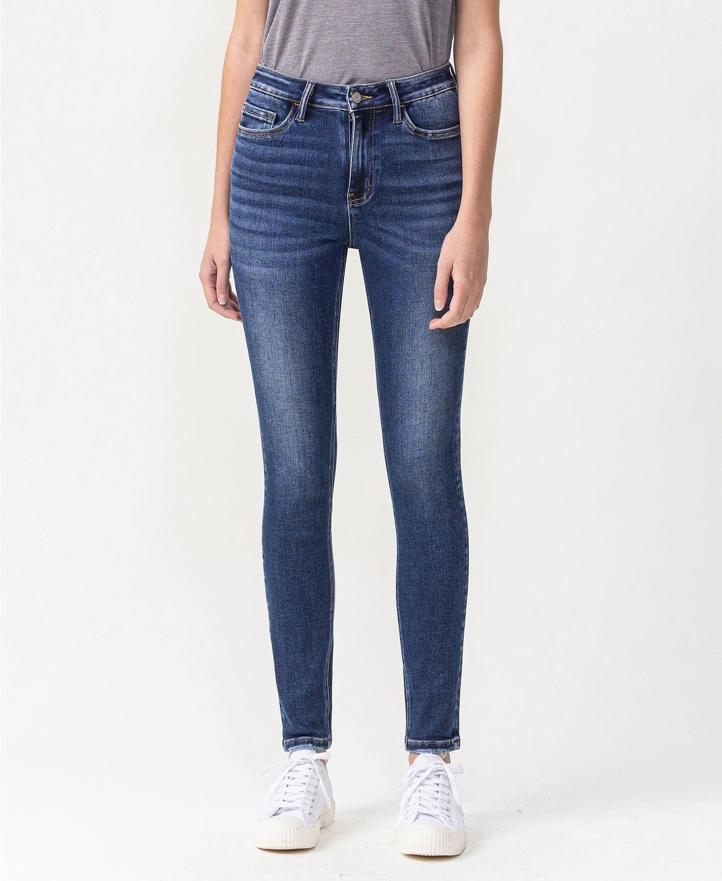 Lovervet by Vervet High Rise Ankle Skinny Jeans