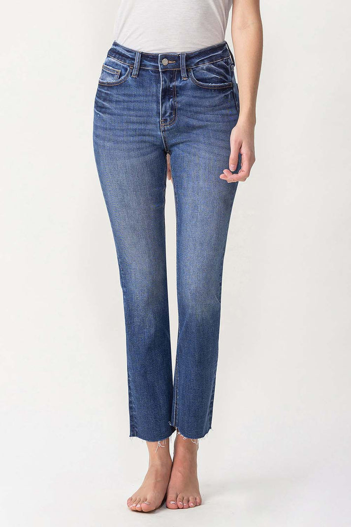 Lovervet by Vervet High Rise Slim Straight Jeans Juniper Jayne Boutique