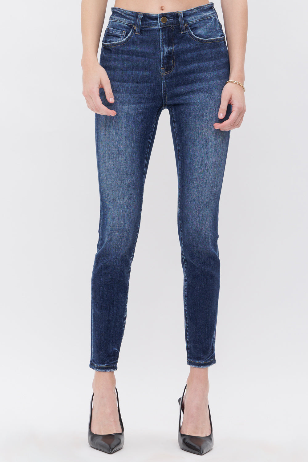 Mica High Rise Ankle Skinny Jeans