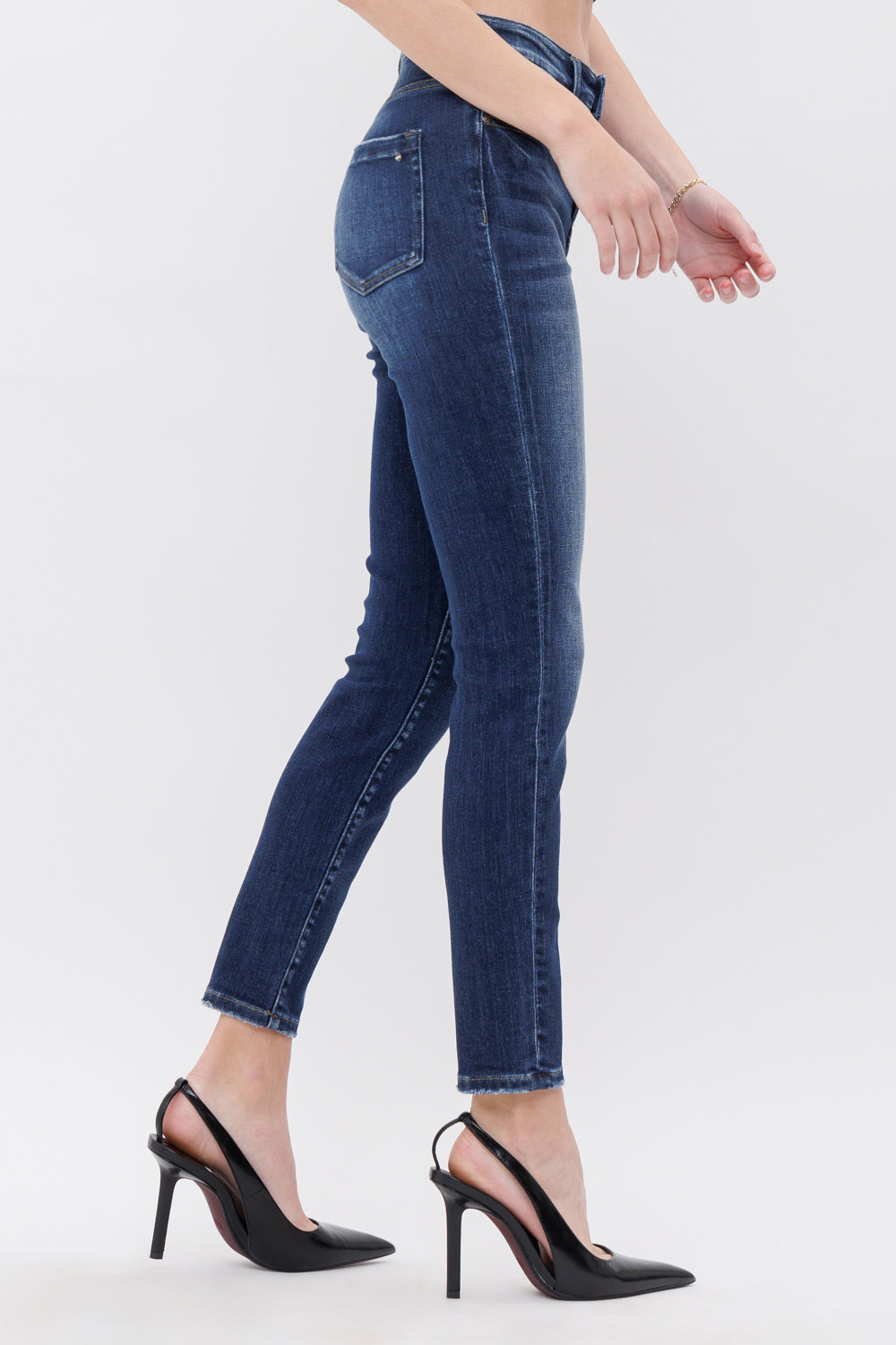 Mica High Rise Ankle Skinny Jeans