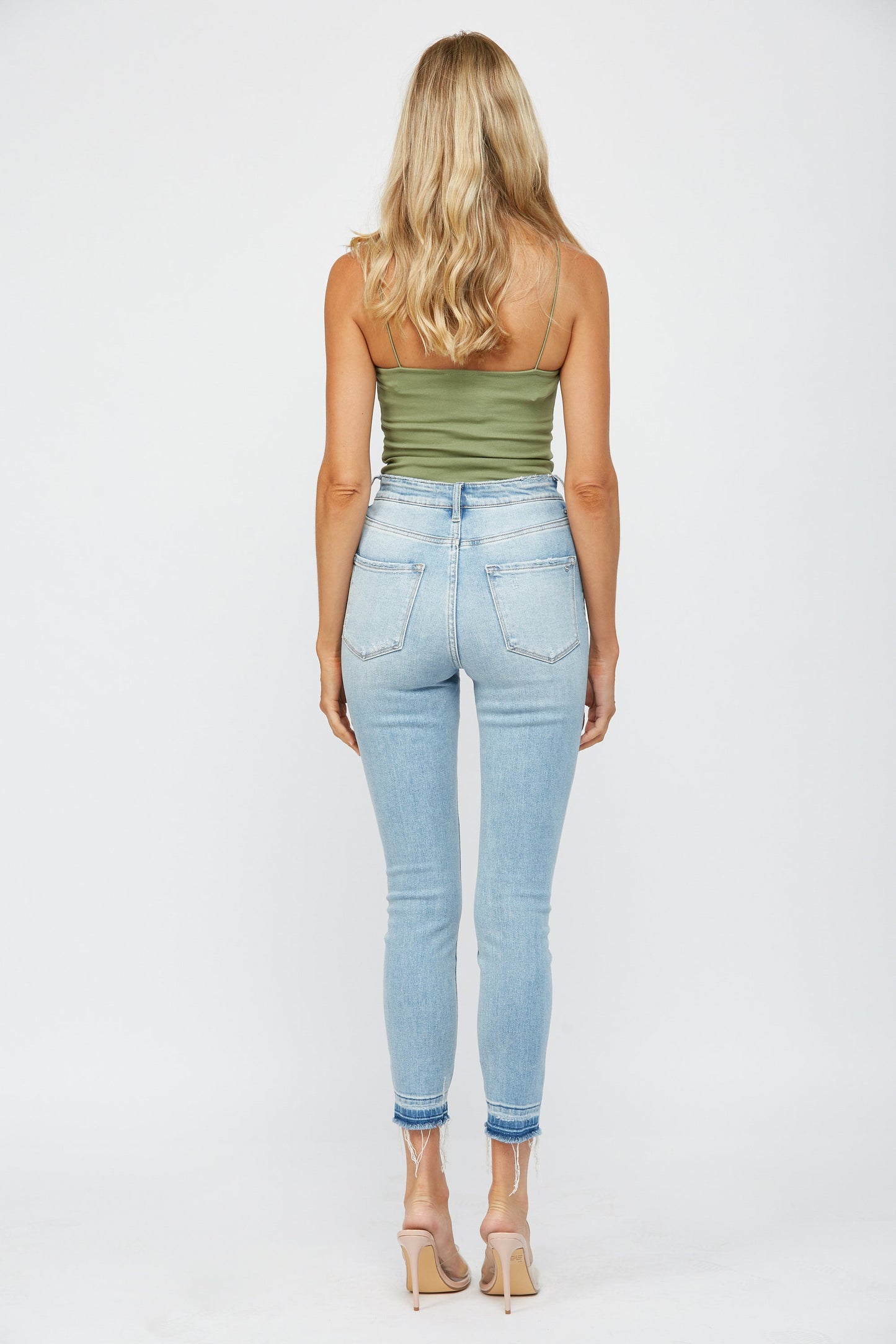 Mica High Rise Crop Skinny Jeans