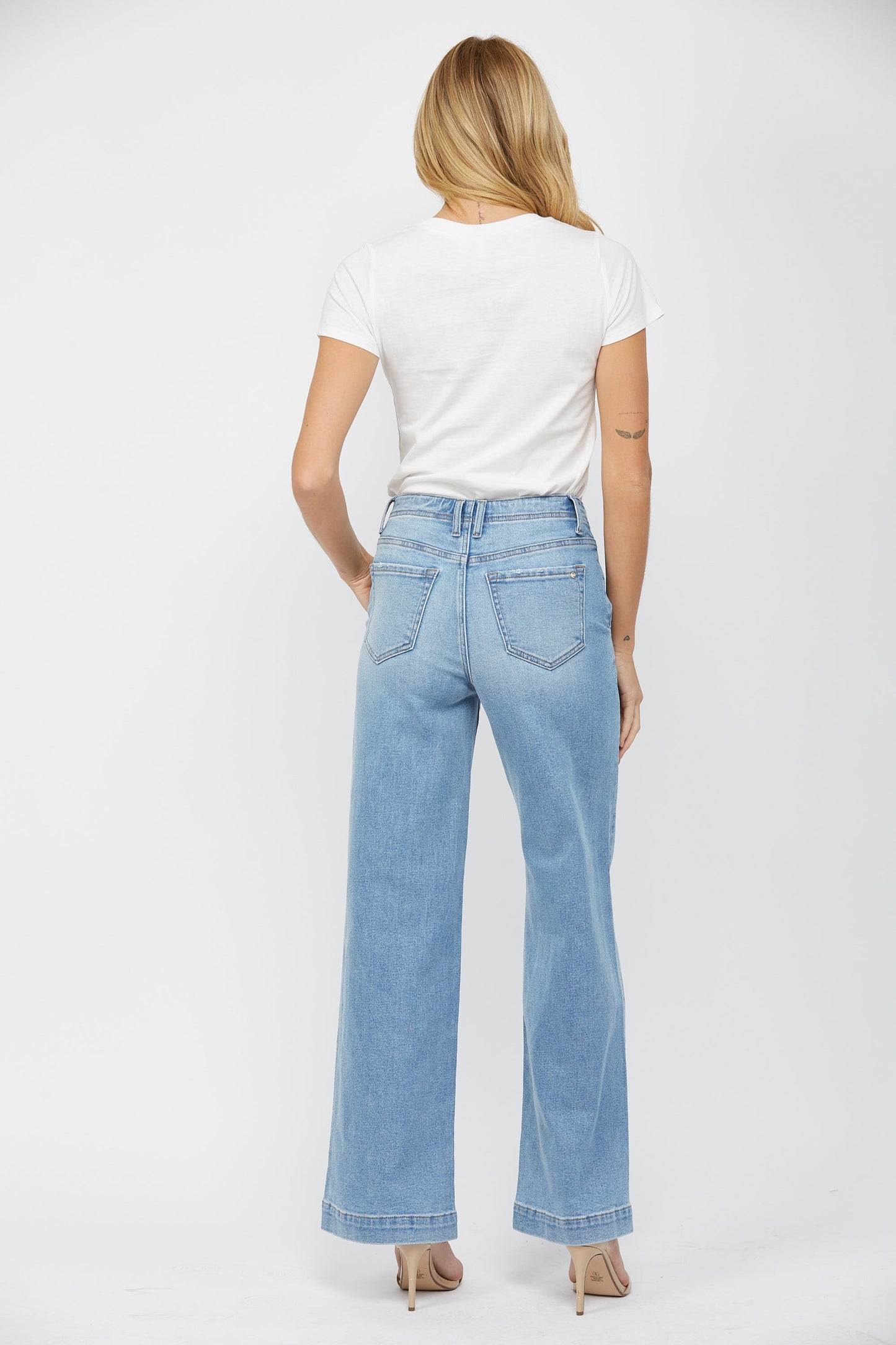 Mica High Rise Wide Leg Trouser Jeans