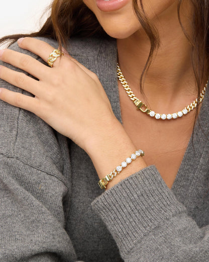 Pavé Julian Loves Diamonds Bracelet 6.8mm