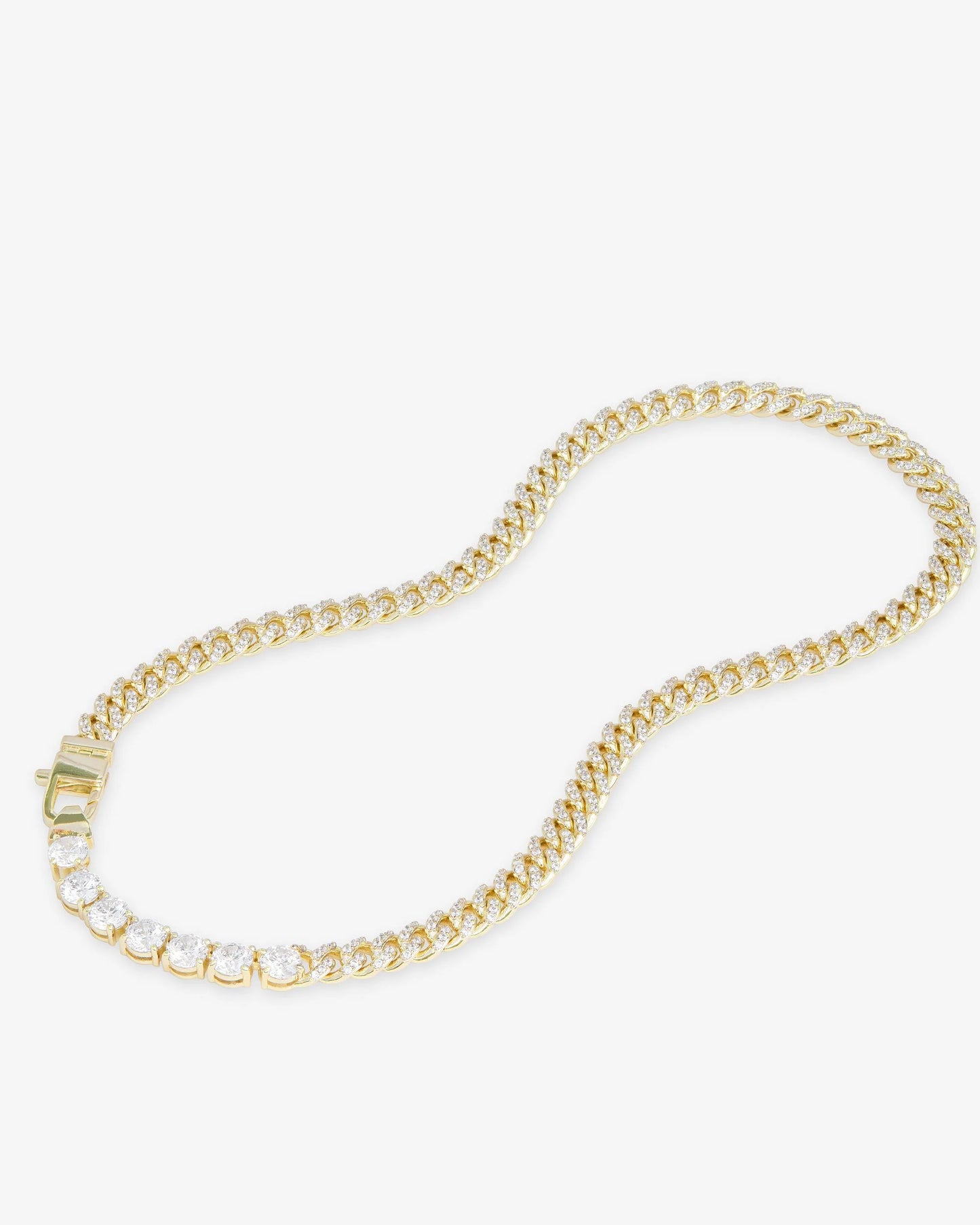 Pavé Julian Loves Diamonds Necklace 6.8mm