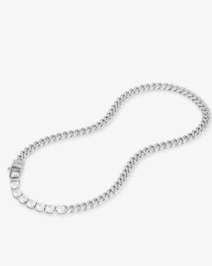 Pavé Julian Loves Diamonds Necklace 6.8mm
