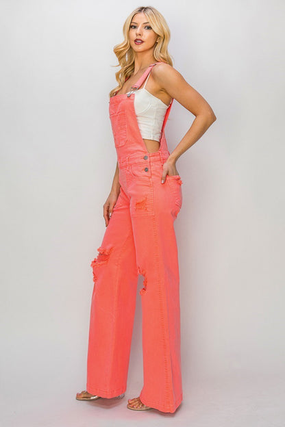 Risen | Wide Leg Overalls