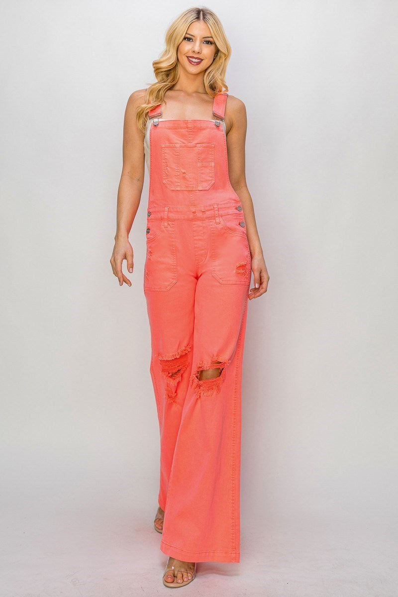 Risen | Wide Leg Overalls