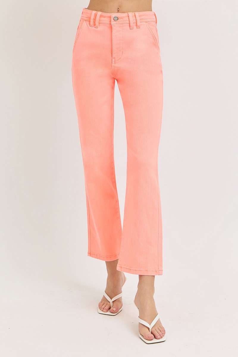 Risen | High Rise Crop Straight Pants