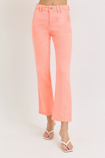 Risen | High Rise Crop Straight Pants