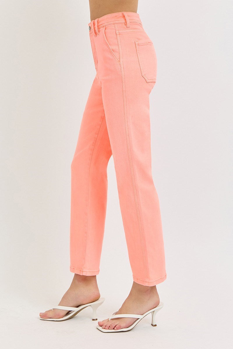 Risen | High Rise Crop Straight Pants