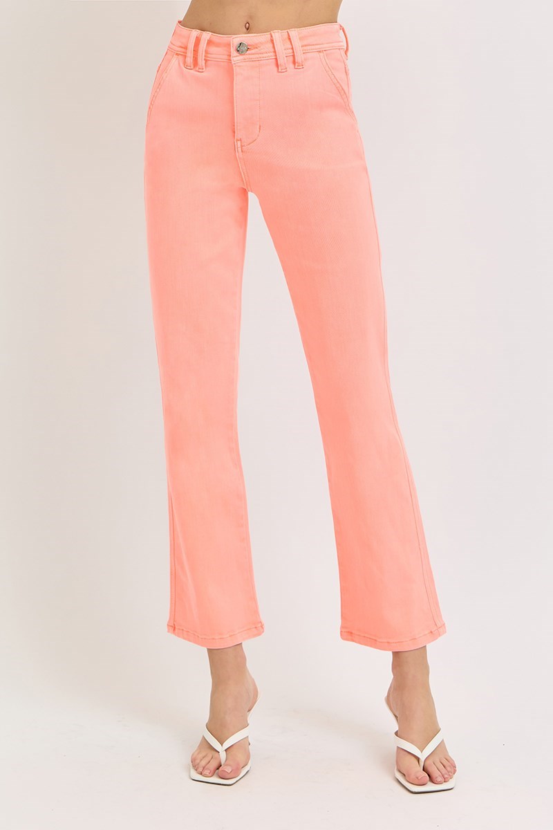 Risen | High Rise Crop Straight Pants