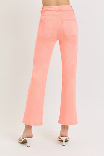 Risen | High Rise Crop Straight Pants