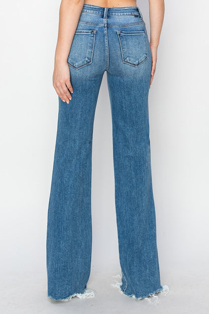 Risen | Tummy Control Wide Jeans