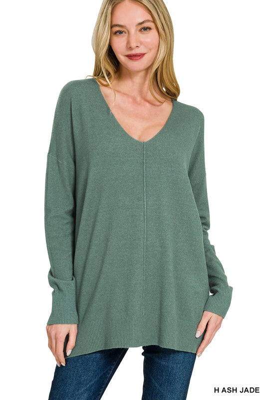 Viscose Tunic Sweater