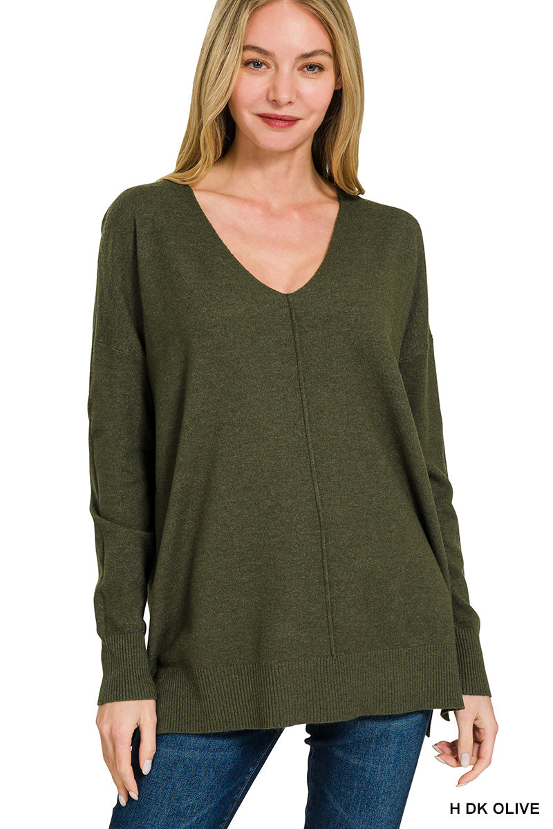 Viscose Tunic Sweater