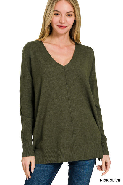 Viscose Tunic Sweater