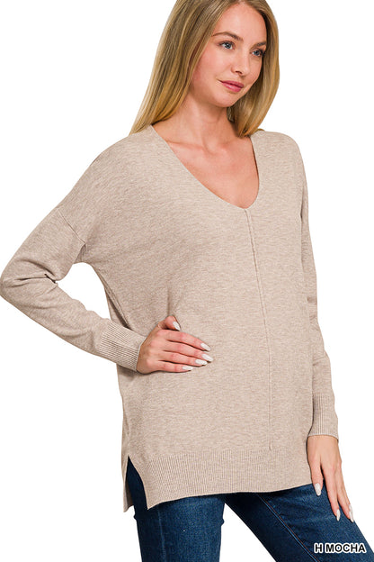 Viscose Tunic Sweater