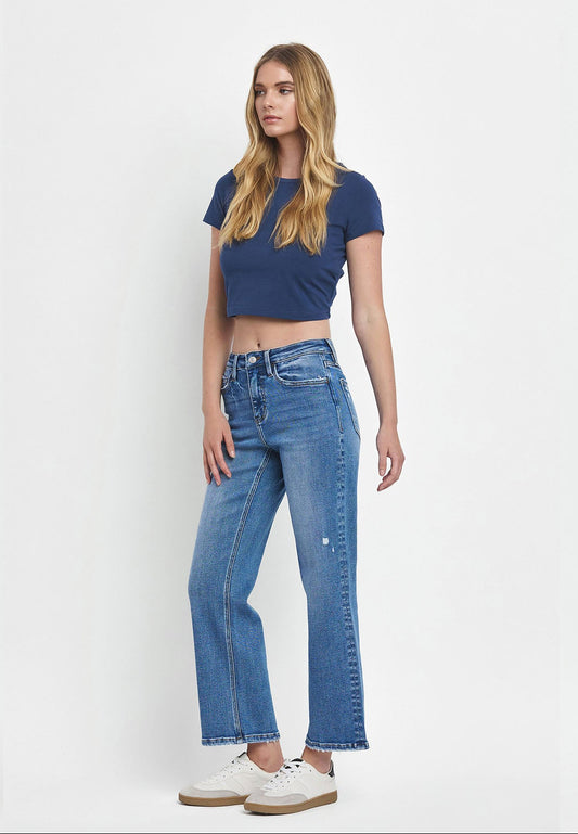 Vervet | Aileeah High Rise Slim Wide Jeans
