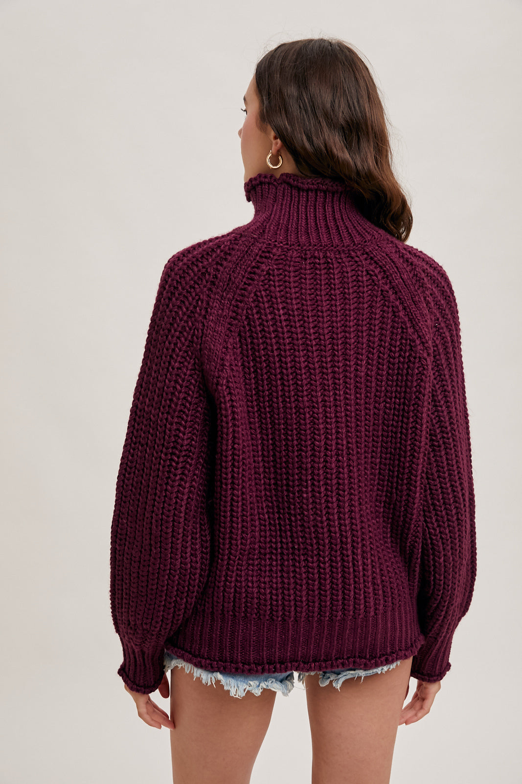 Chunky Turtle Neck Pullover