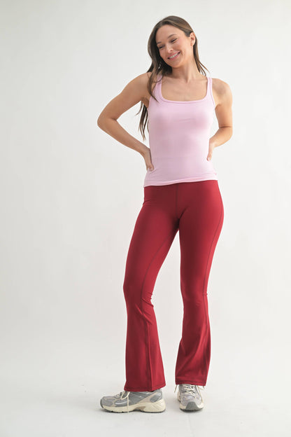 Mono B | Square Neck Ribbed Tank Top