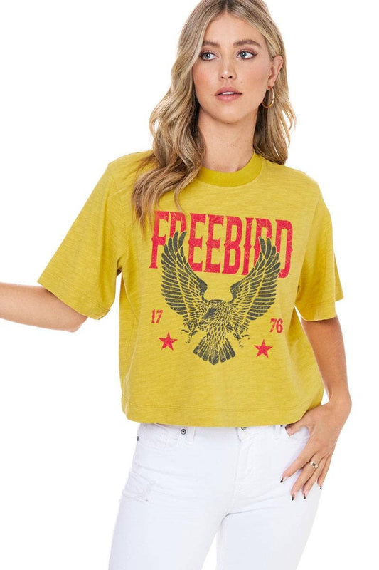 Free Bird 1776 Vintage Graphic Tee