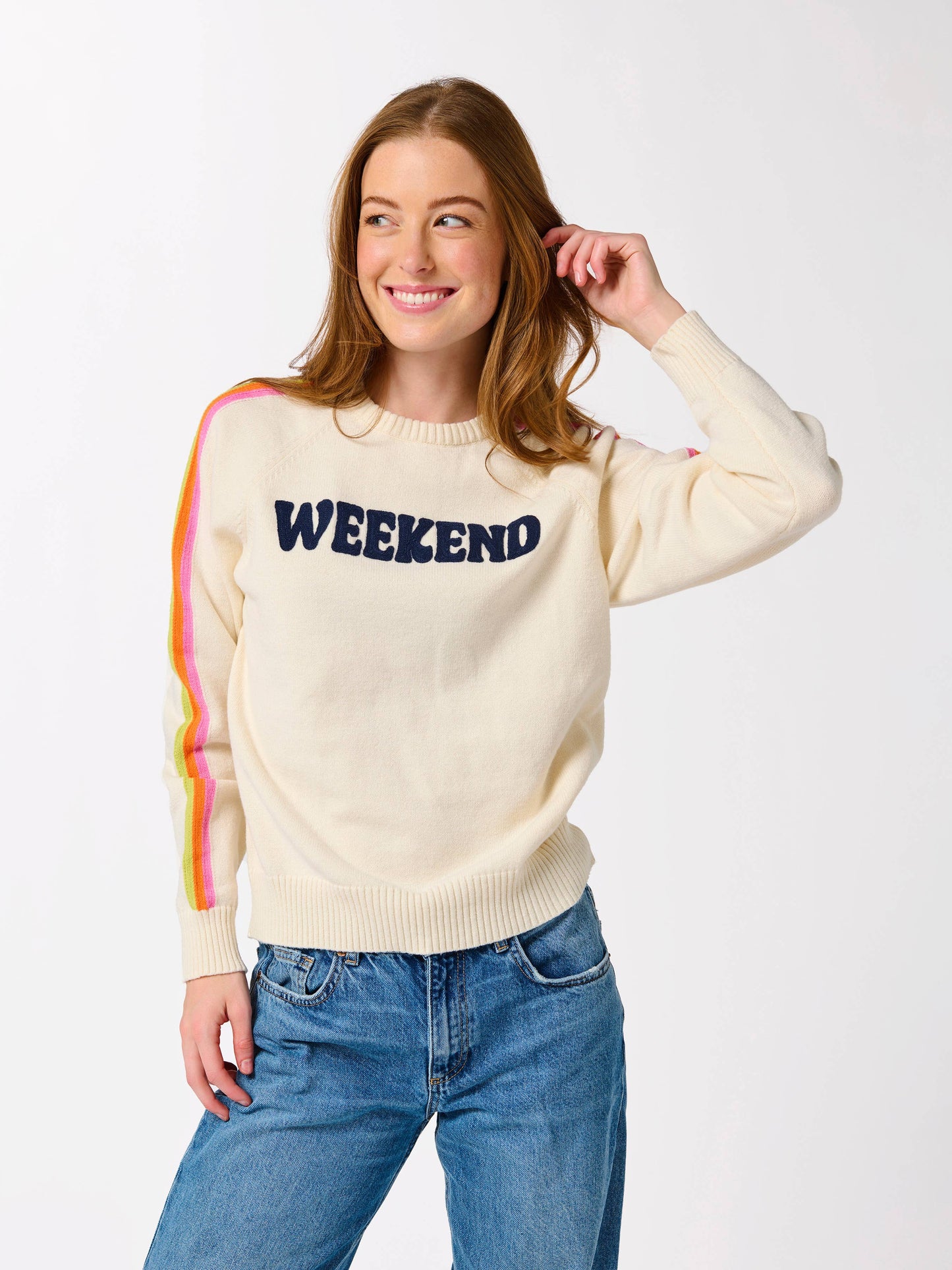 "Weekend" Relaxed Fit Sweater