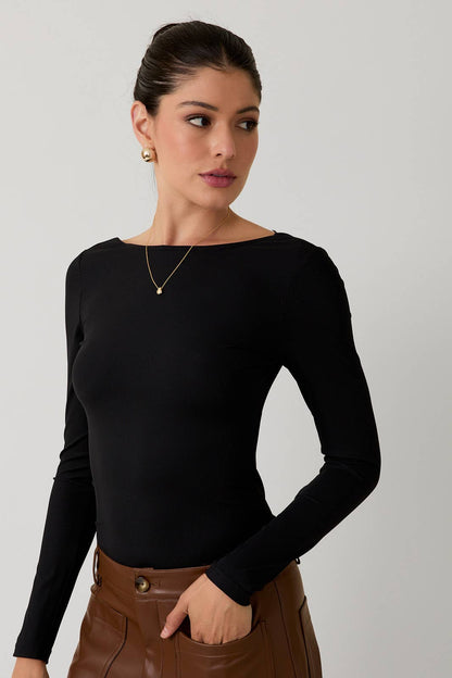 Boat Neck Bodysuit