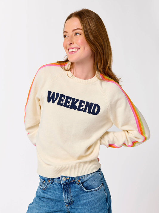 "Weekend" Relaxed Fit Sweater