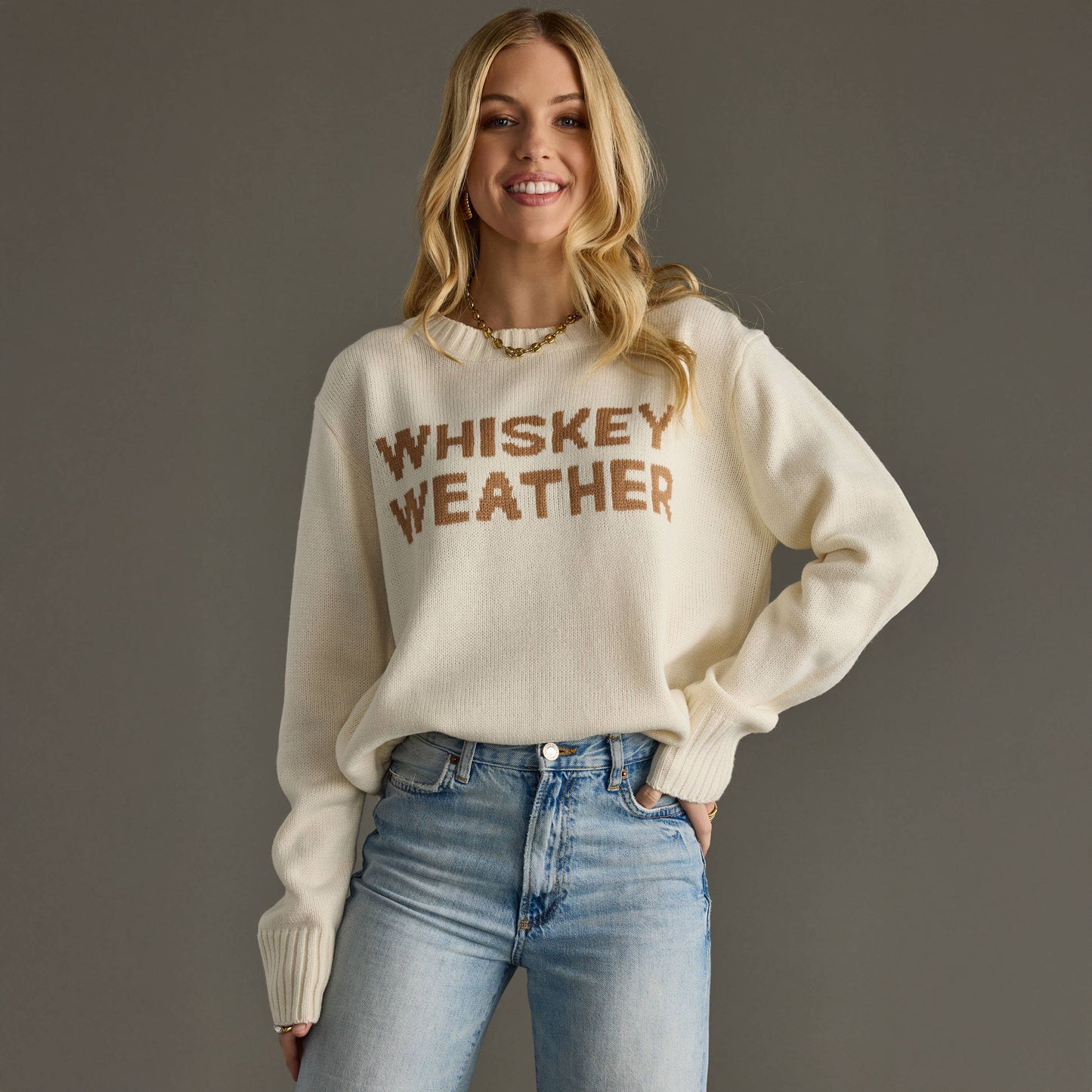 Whiskey Weather Sweater 𝗦𝗛𝗜𝗣𝗣𝗜𝗡𝗚 1/17