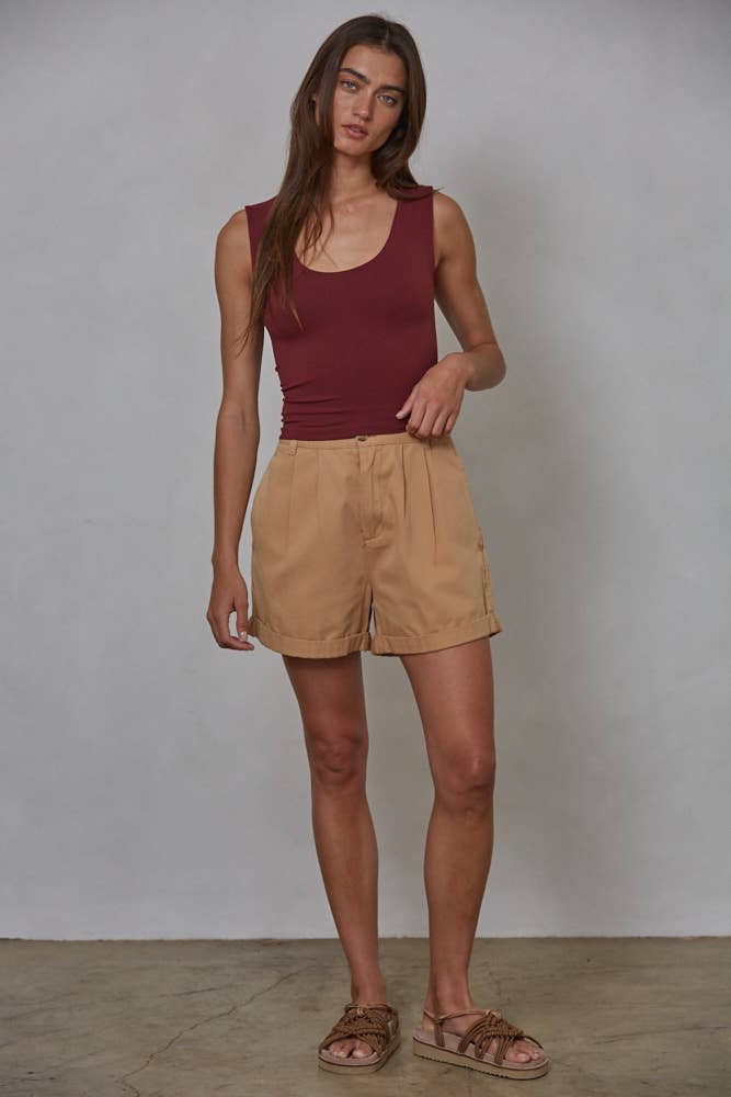 Essential Double Layered Seamless Top