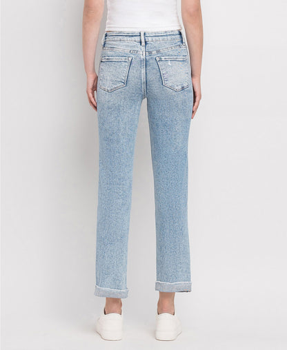 Lovervet | Tummy Control High Rise Slim Straight Jean