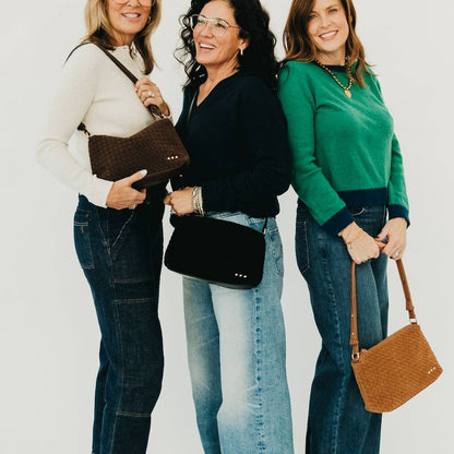 Suede Harper Hobo Shoulder Bag