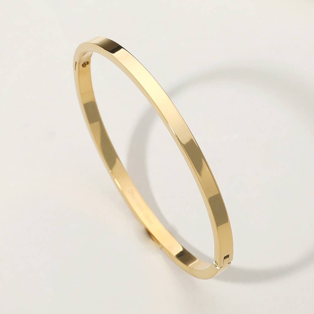 Hinged Bangle Bracelet