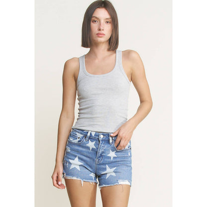 Mica | Oh My Stars Denim Shorts