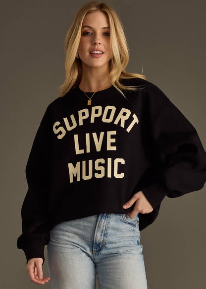 “Support Live Music” Sweatshirt