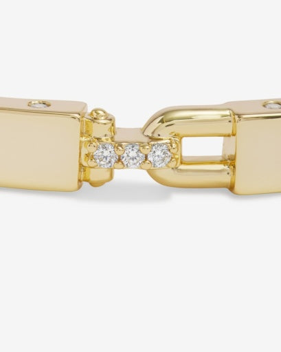 Ashley Lock Cuff 6mm by Melinda Maria