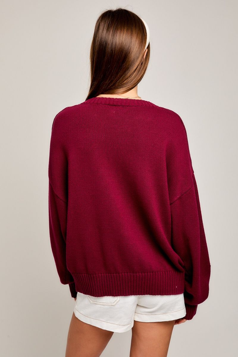 Texas Boxy Sweater