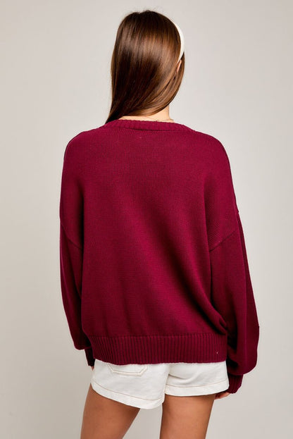 Texas Boxy Sweater